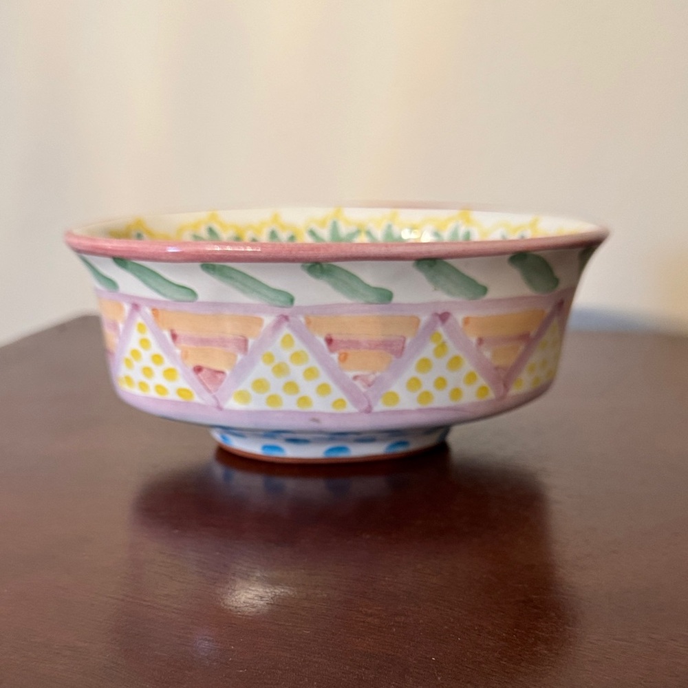 MacKenzie-Childs  Ceramic Bowl